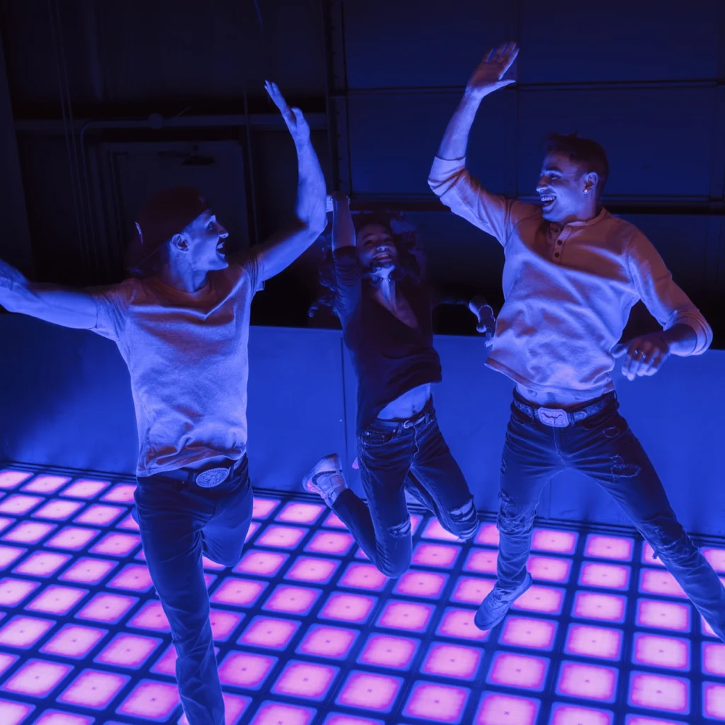 Le sol interactif façon Floor is lava à Paris